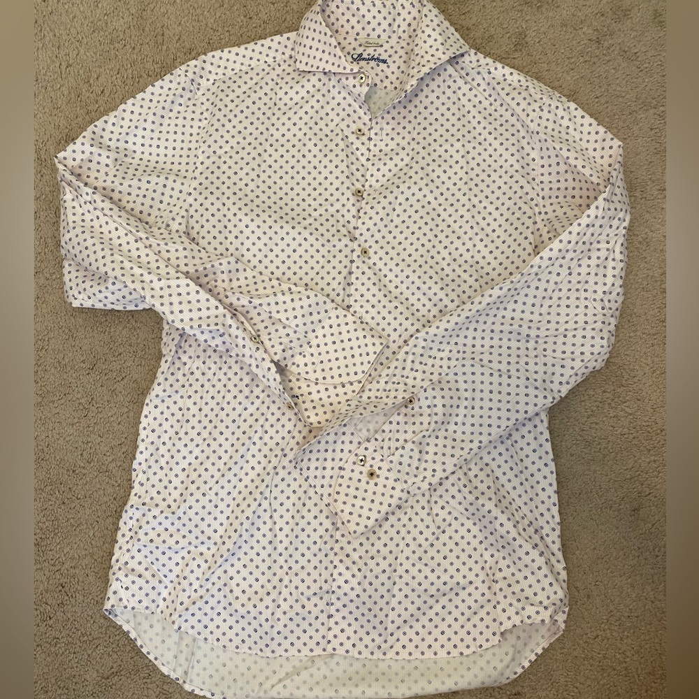 Men’s stenstroms dress shirt size medium